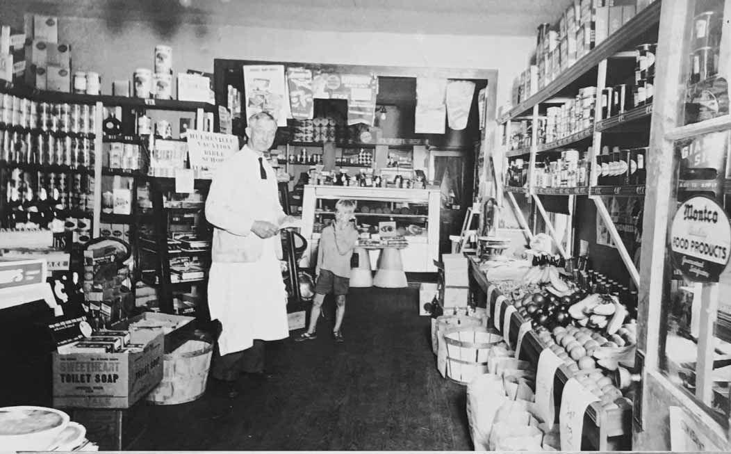 Inside of Illick''s store at 231 Main Street